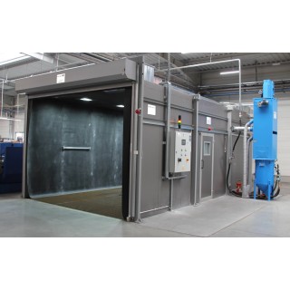 Kabina śrutownicza | Komora do piaskowania | Projekt pod klienta